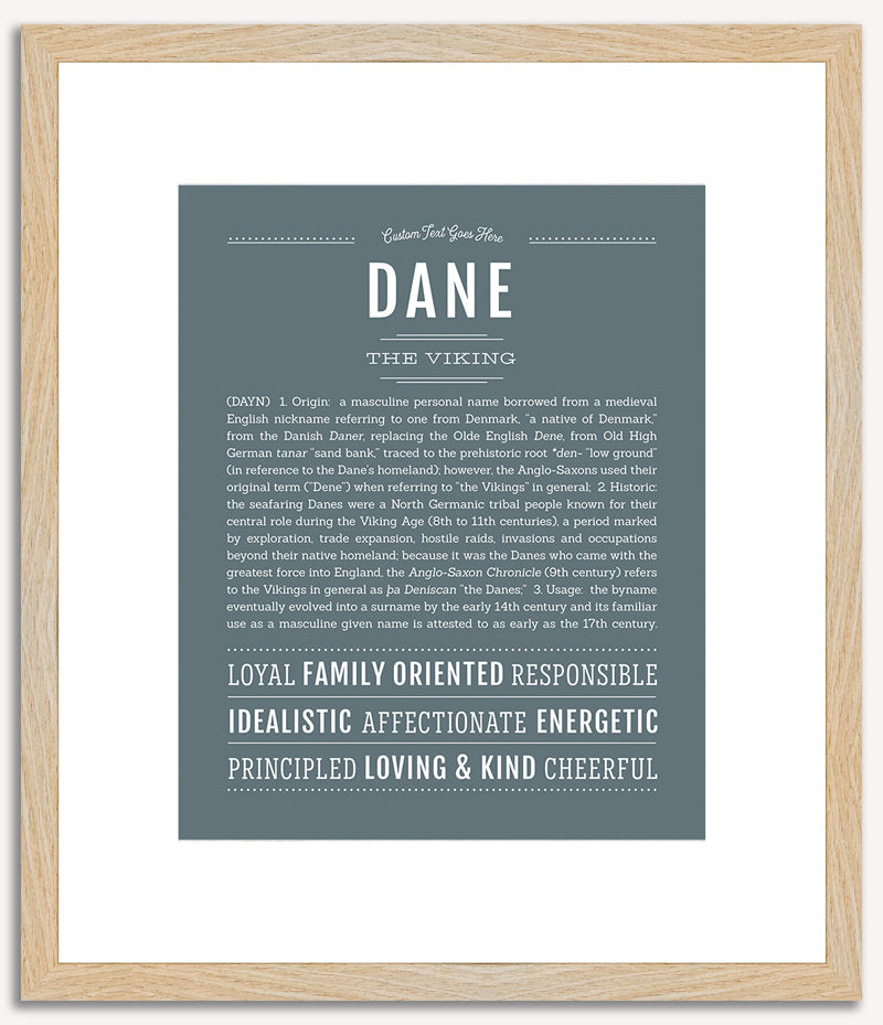 Dane | Name Art Print