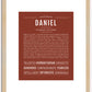 Daniel | Name Art Print