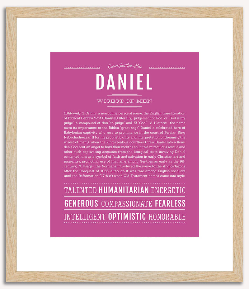 Daniel | Name Art Print