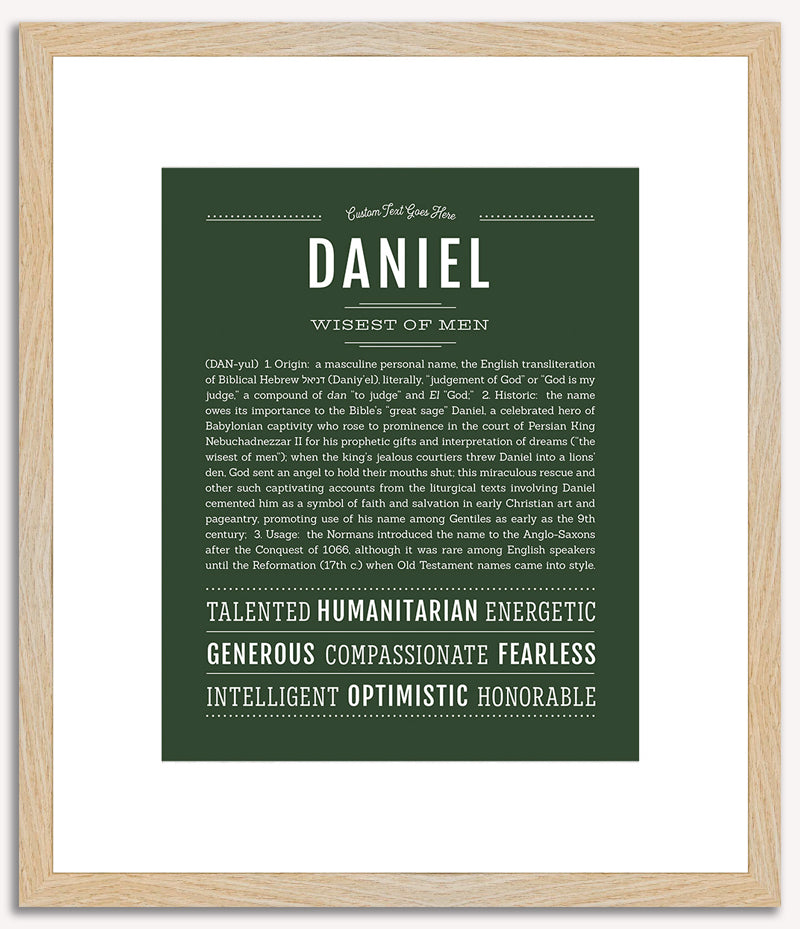 Daniel | Name Art Print