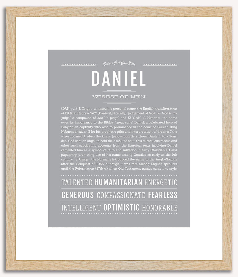 Daniel | Name Art Print