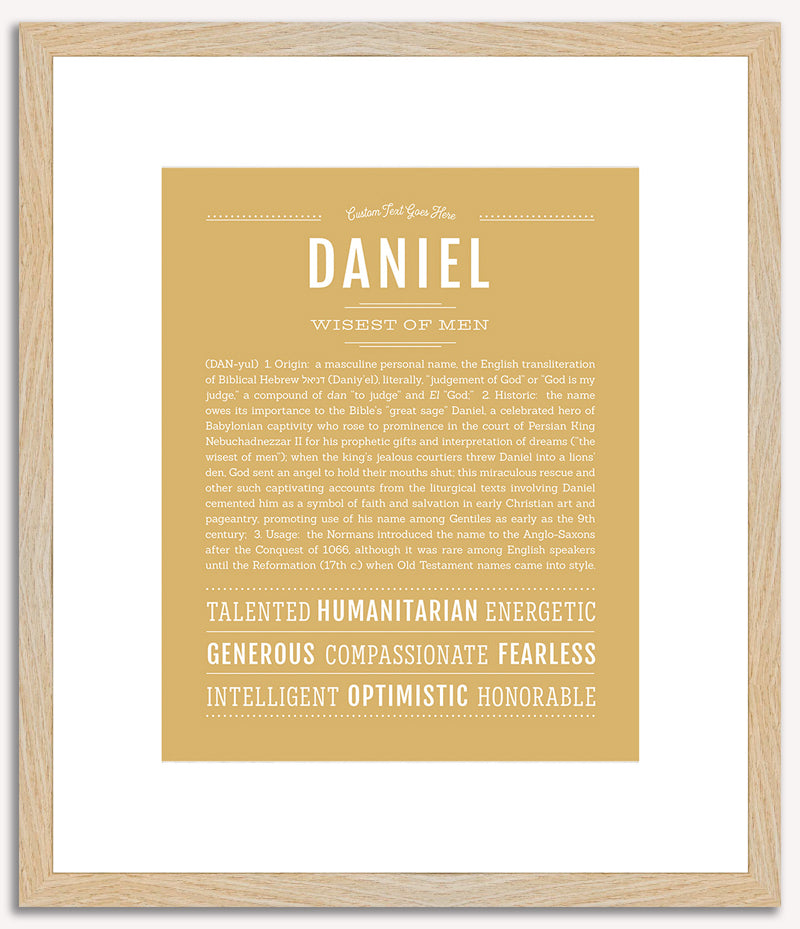 Daniel | Name Art Print