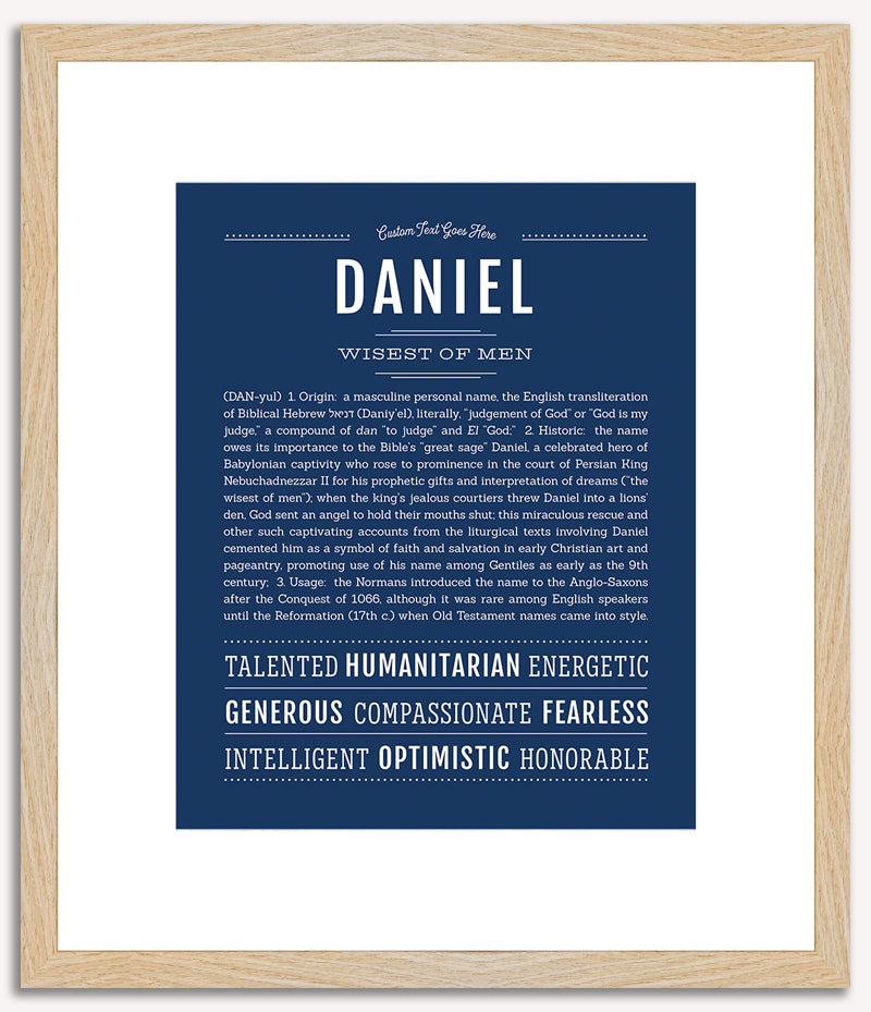 Daniel | Name Art Print