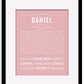 Frame Options | Dusty Rose | Black Frame, Matted