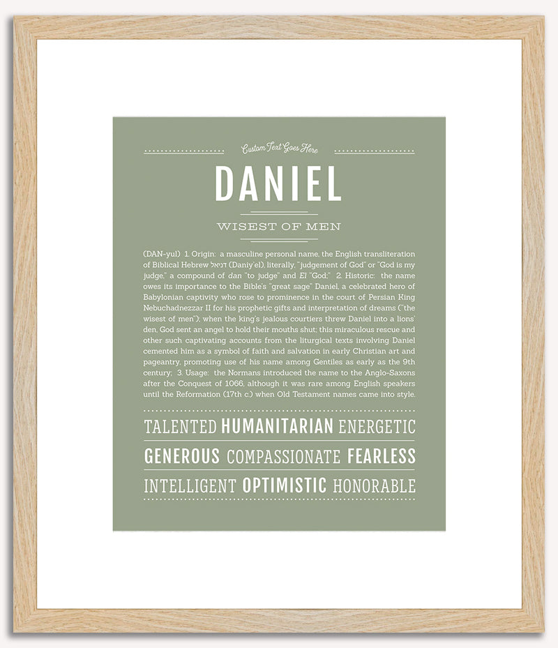 Daniel | Name Art Print