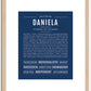 Daniela | Name Art Print