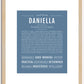 Daniella | Name Art Print