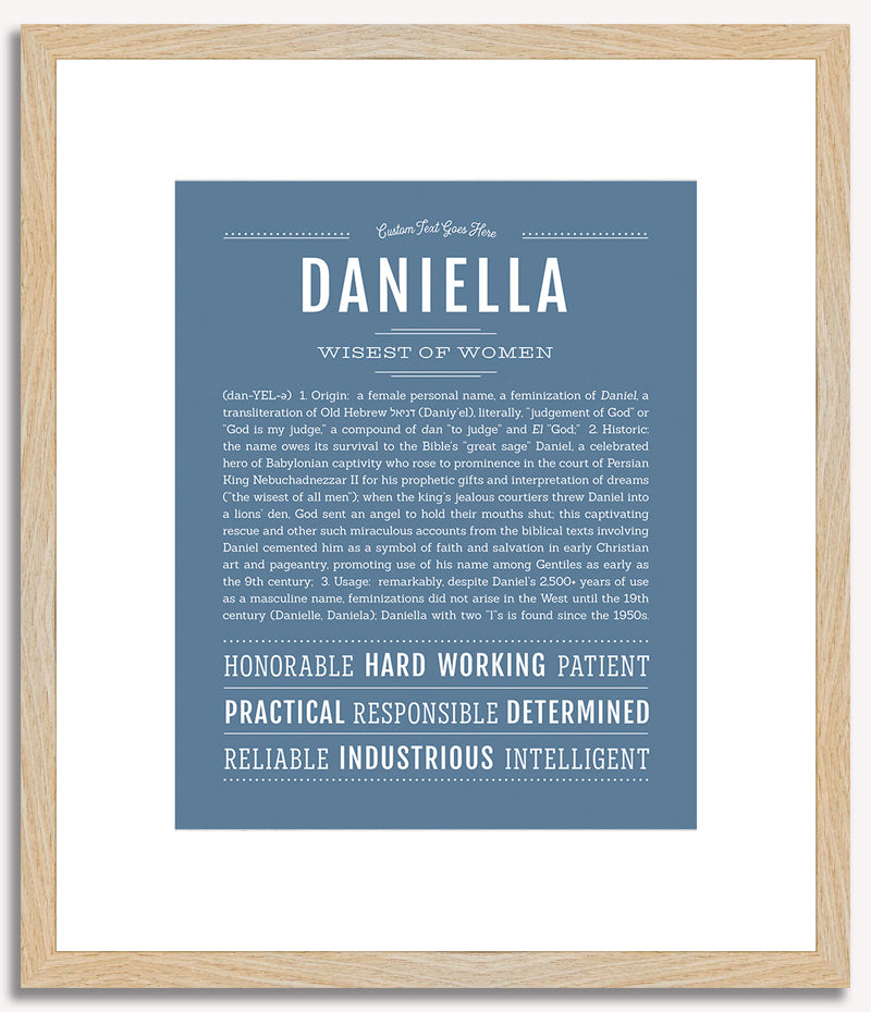 Daniella | Name Art Print