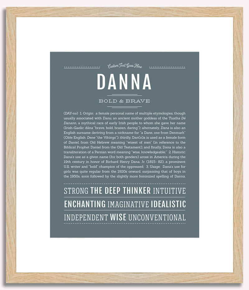 Danna | Name Art Print