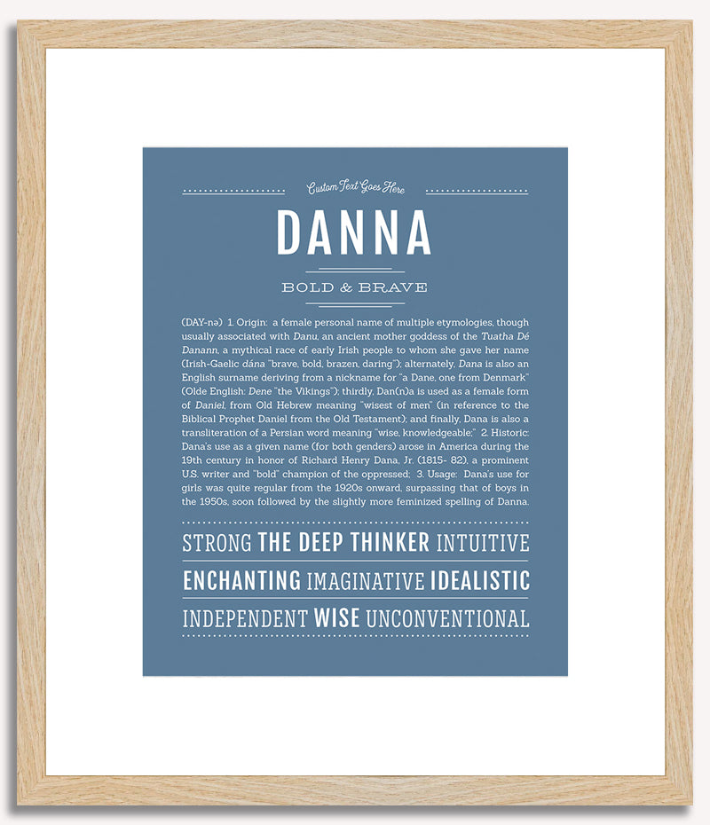 Danna | Name Art Print