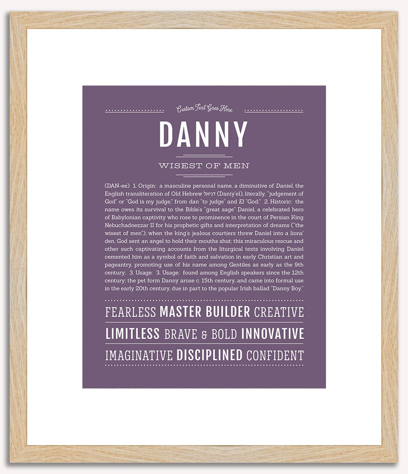 Danny | Name Art Print