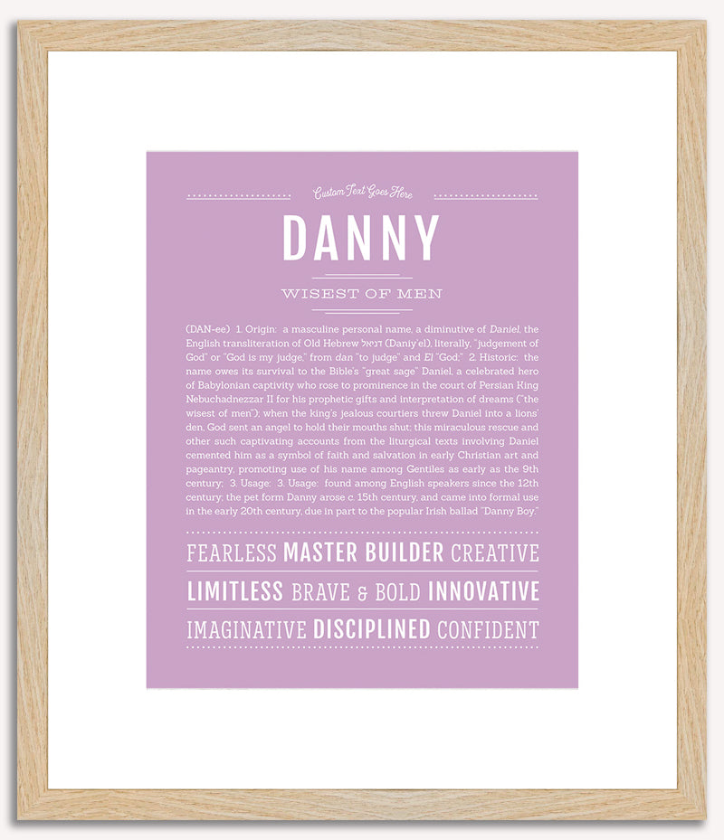 Danny | Name Art Print