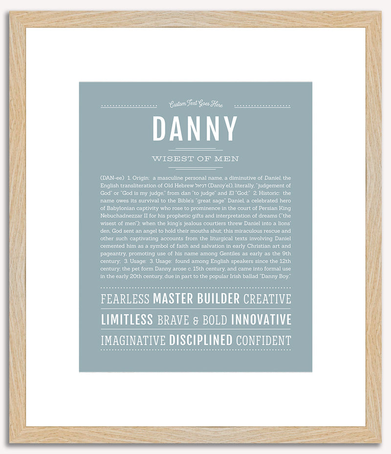 Danny | Name Art Print