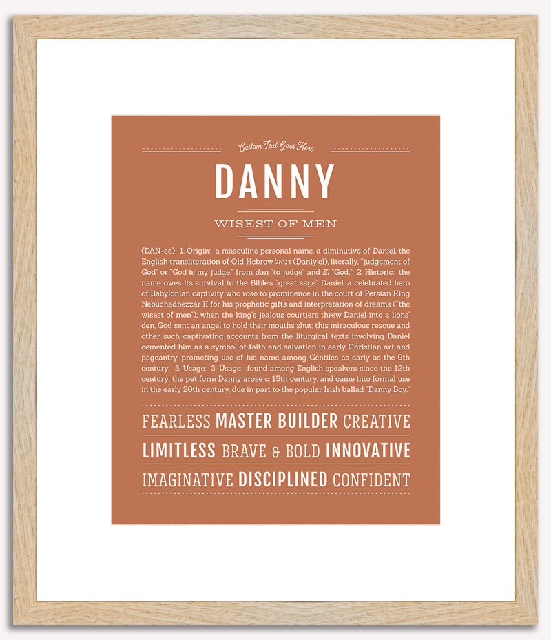 Danny | Name Art Print