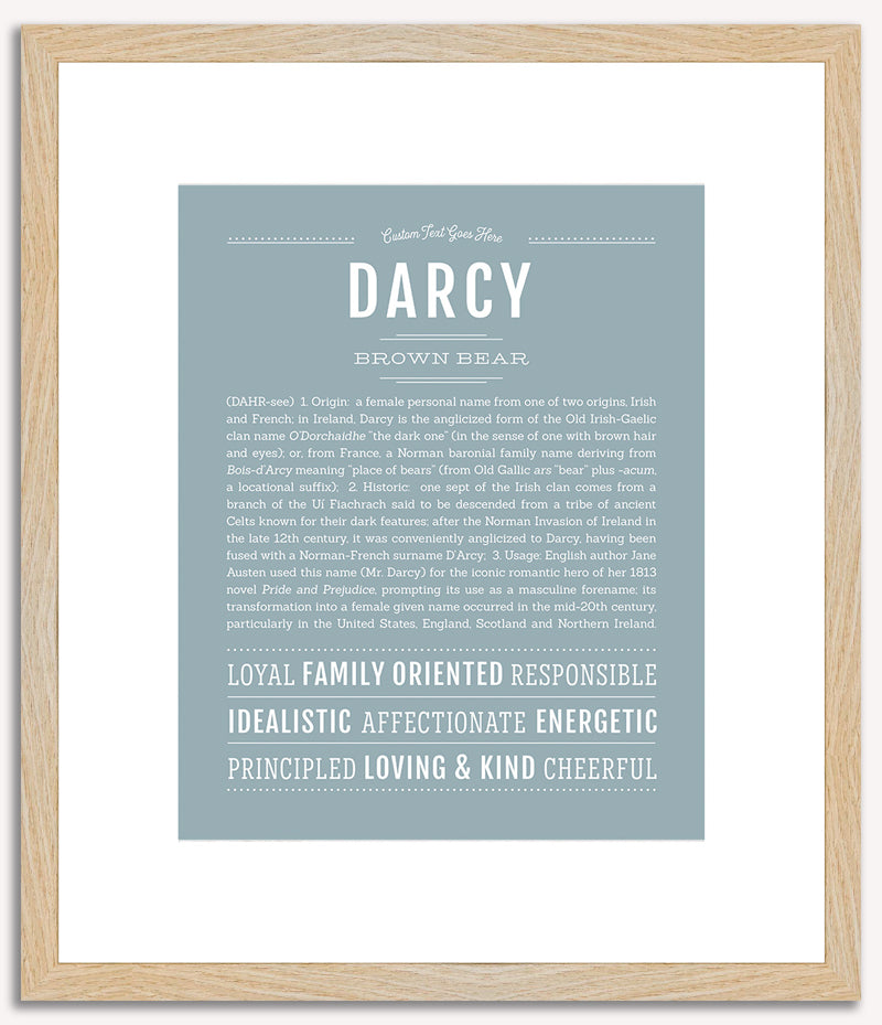 Darcy | Name Art Print