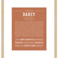 Darcy | Name Art Print