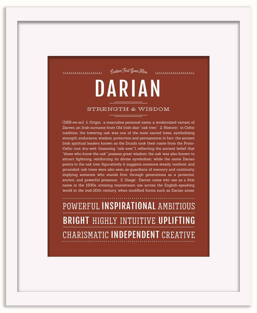 Darian | Name Art Print