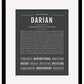 Darian | Name Art Print
