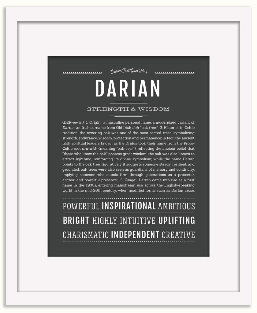 Darian | Name Art Print