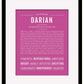 Darian | Name Art Print
