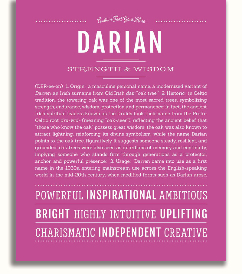 Frame Options | Dark Pink | White Frame, Matted