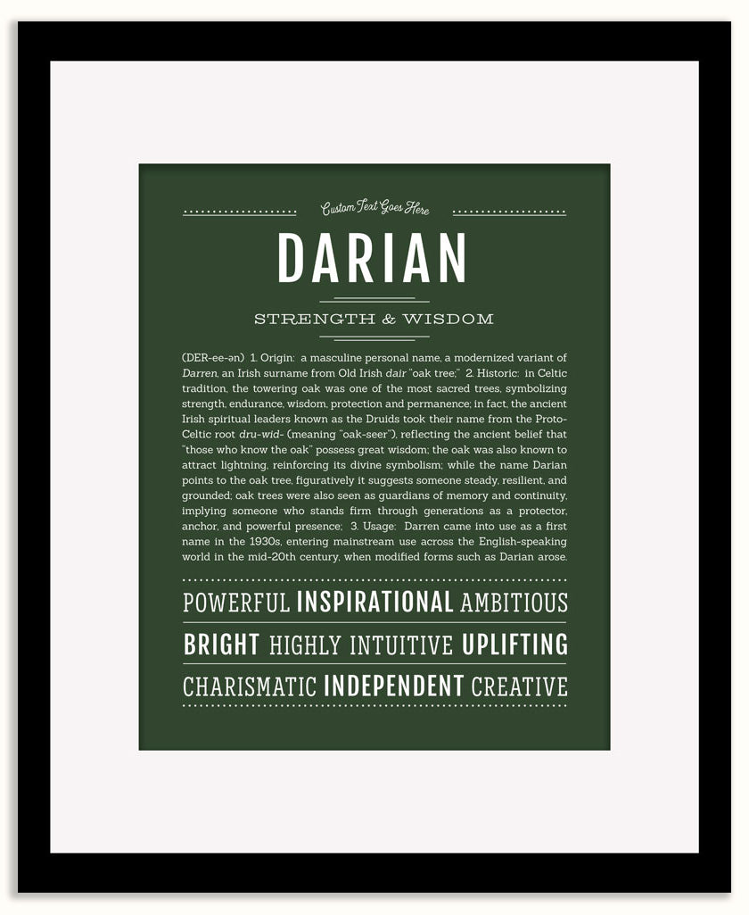 Darian | Name Art Print