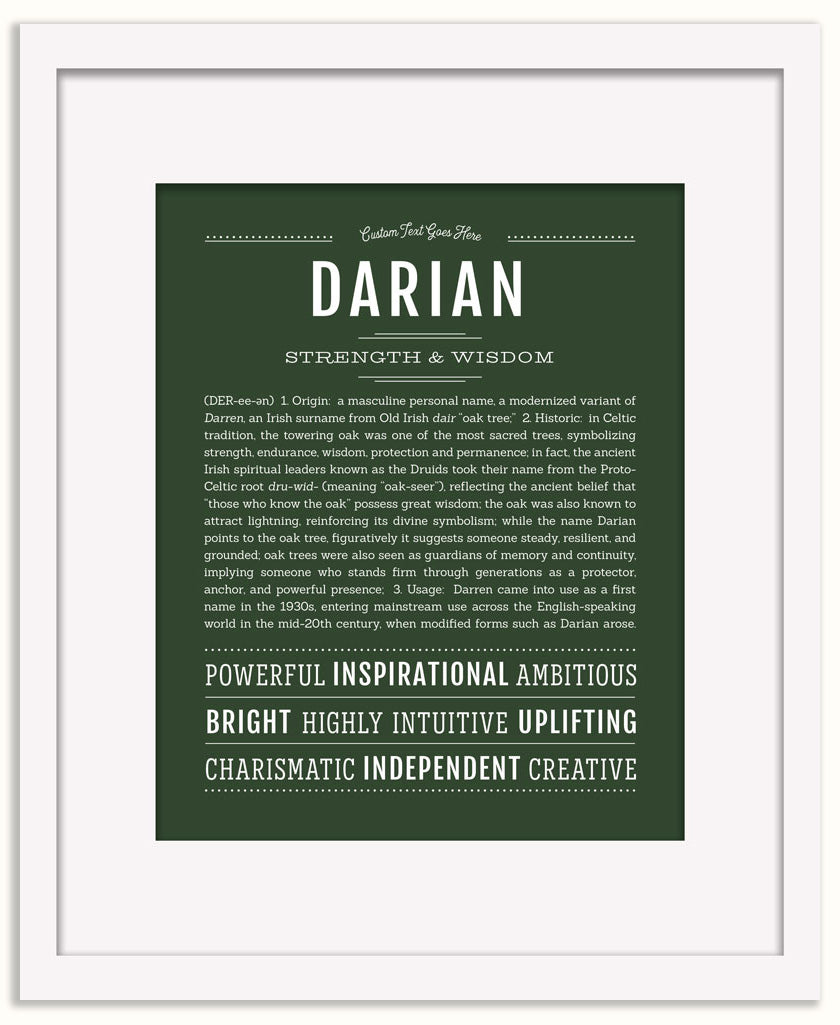 Darian | Name Art Print