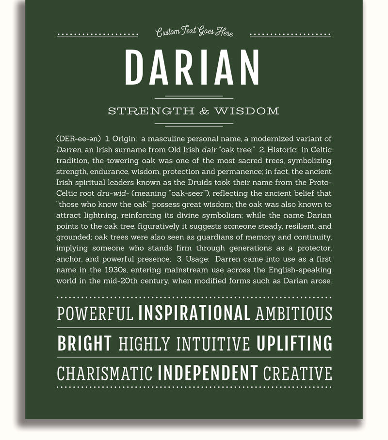 Frame Options | Deep Forest | White Frame, Matted