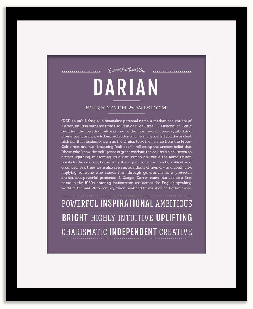 Darian | Name Art Print