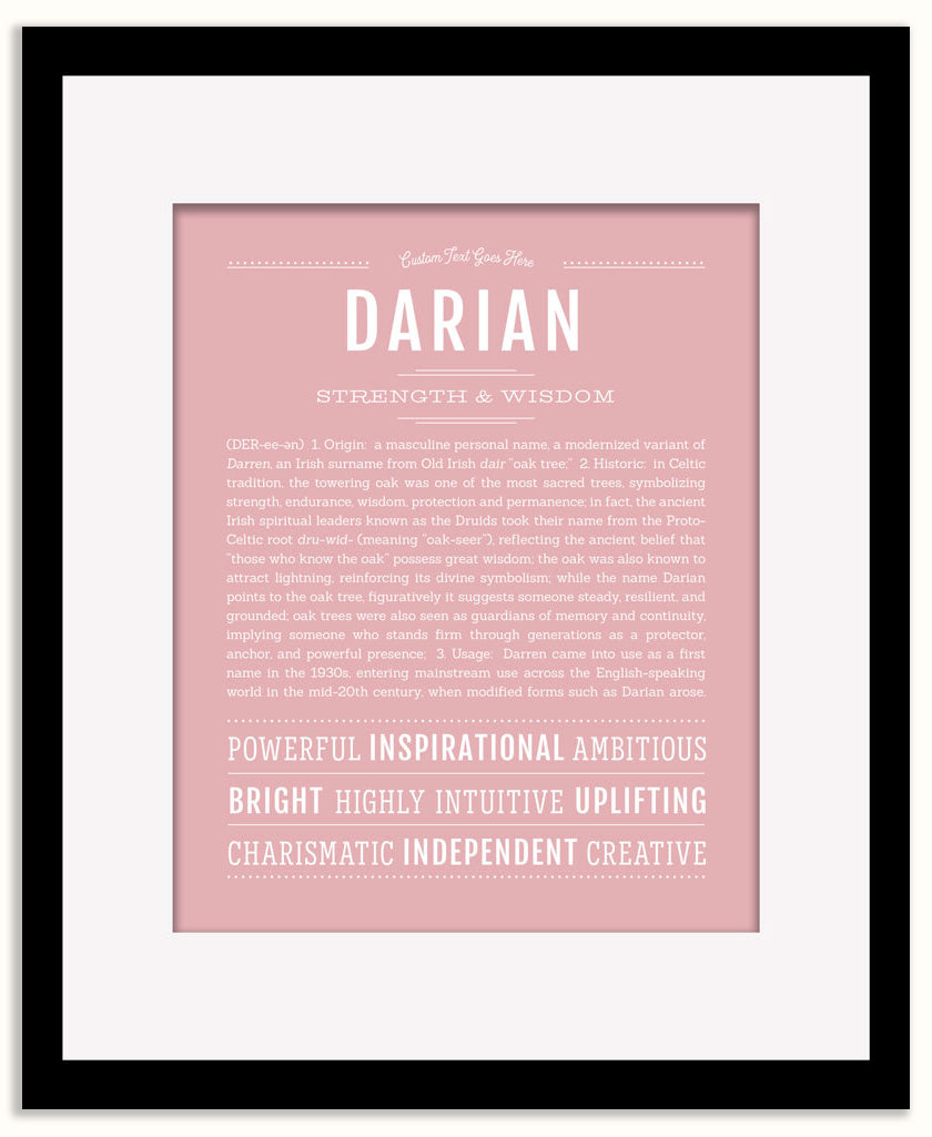 Darian | Name Art Print