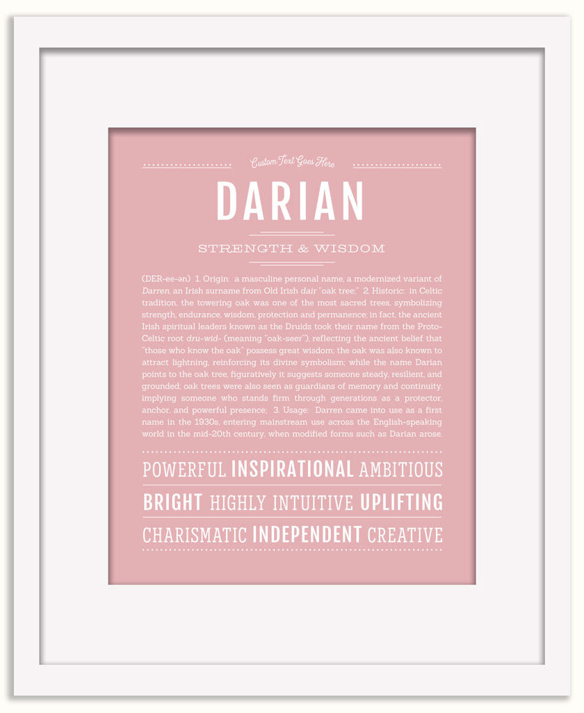 Darian | Name Art Print