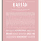 Frame Options | Dusty Rose | White Frame, Matted