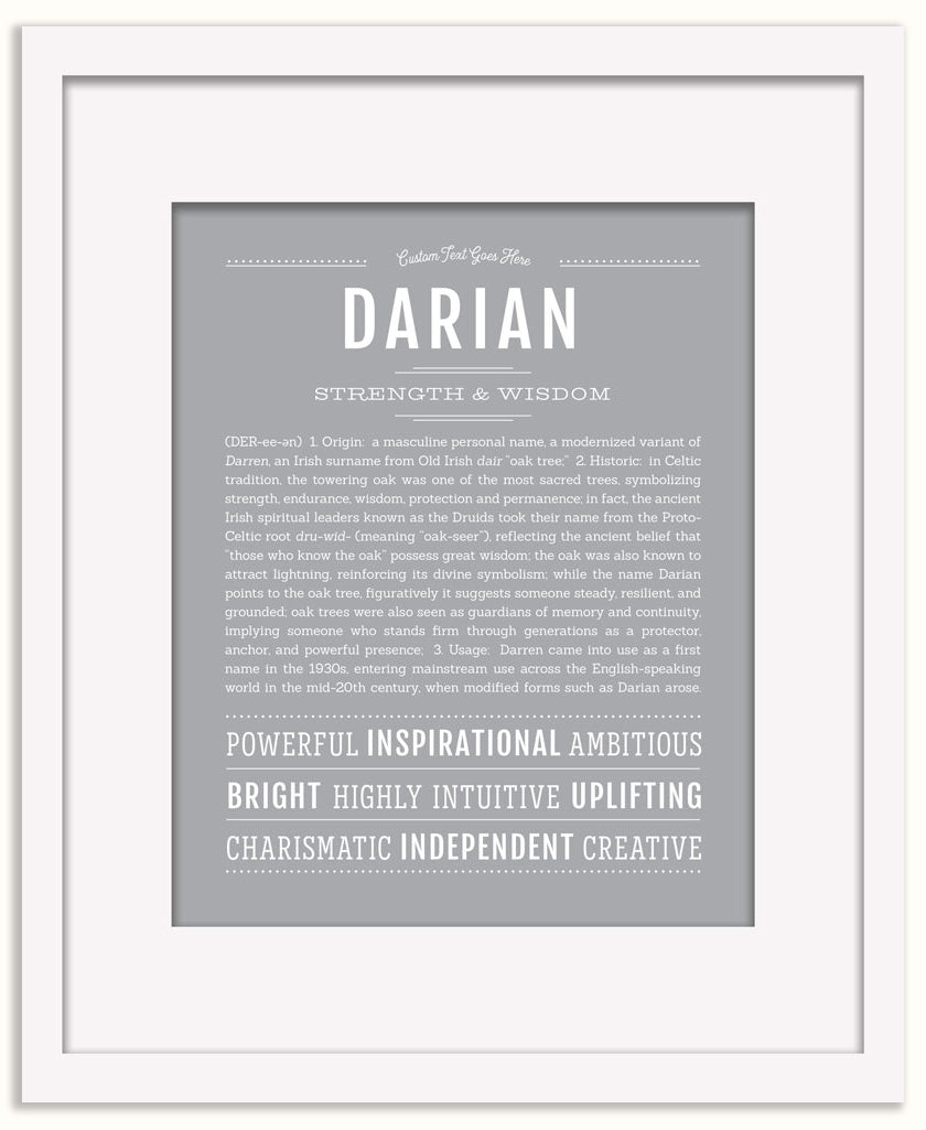 Darian | Name Art Print