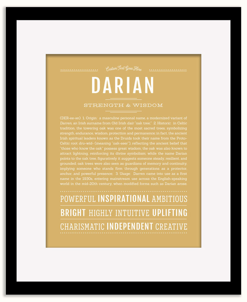 Darian | Name Art Print