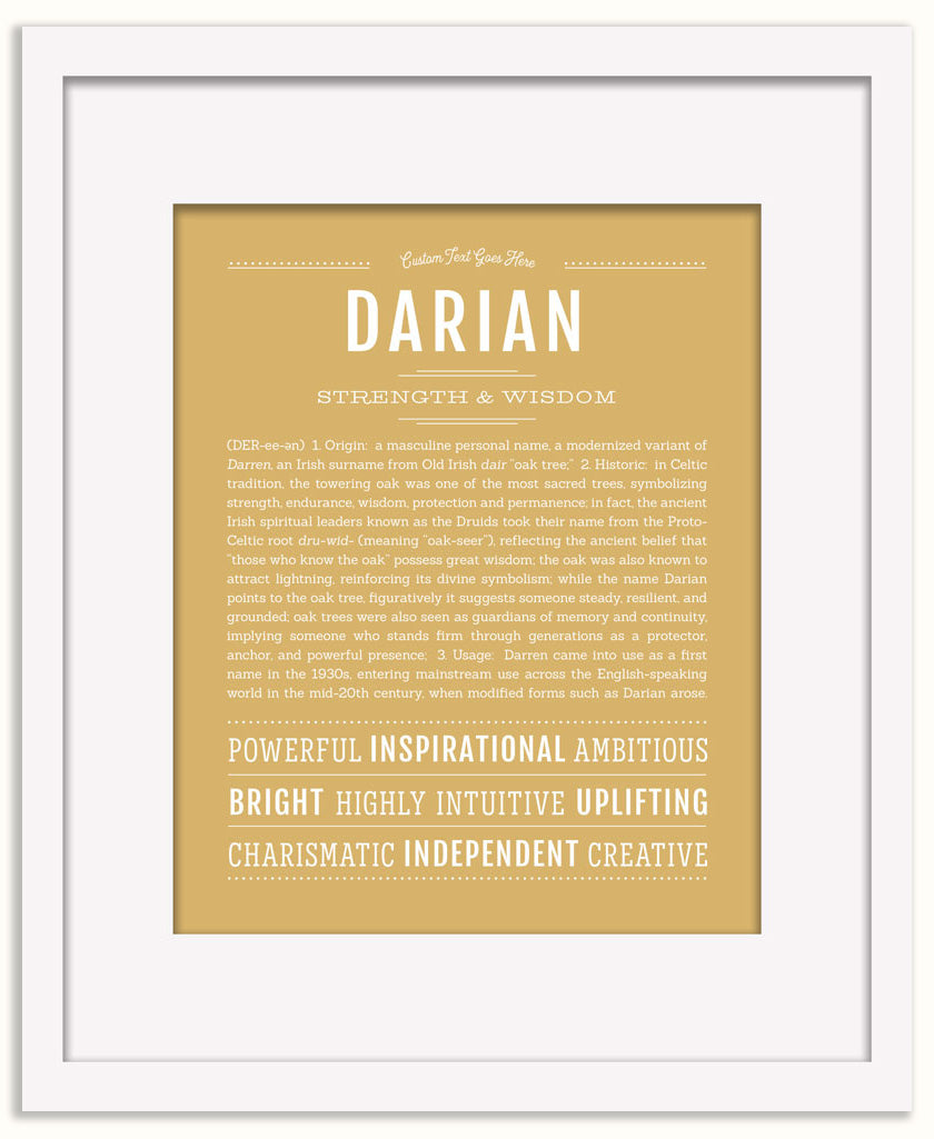 Darian | Name Art Print