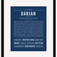Darian | Name Art Print