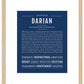 Darian | Name Art Print
