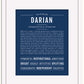 Darian | Name Art Print
