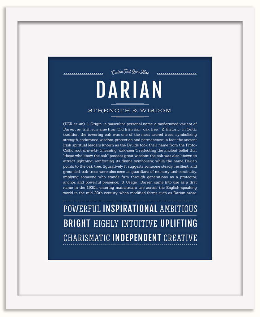 Darian | Name Art Print