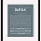 Darian | Name Art Print