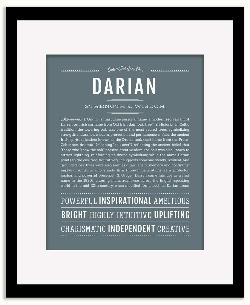 Darian | Name Art Print