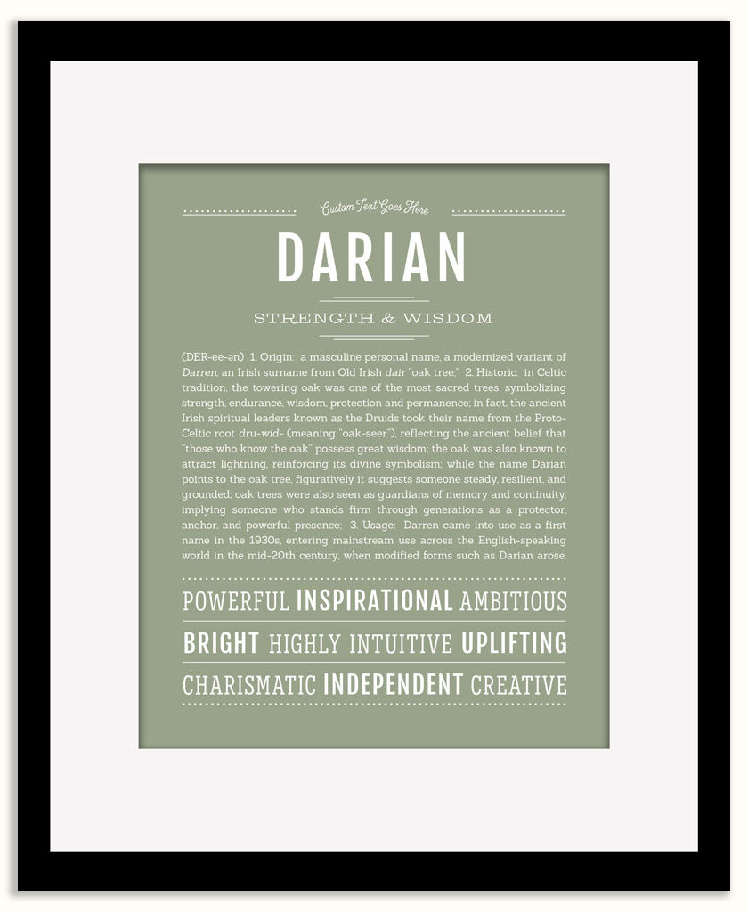 Darian | Name Art Print