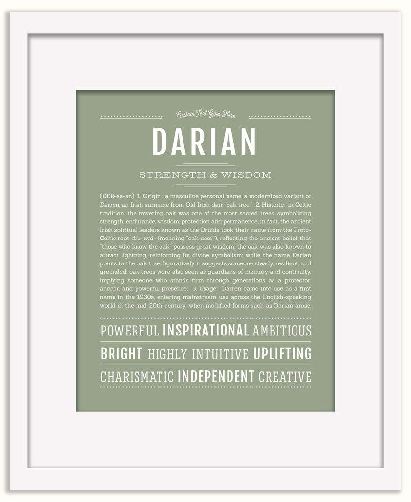 Darian | Name Art Print