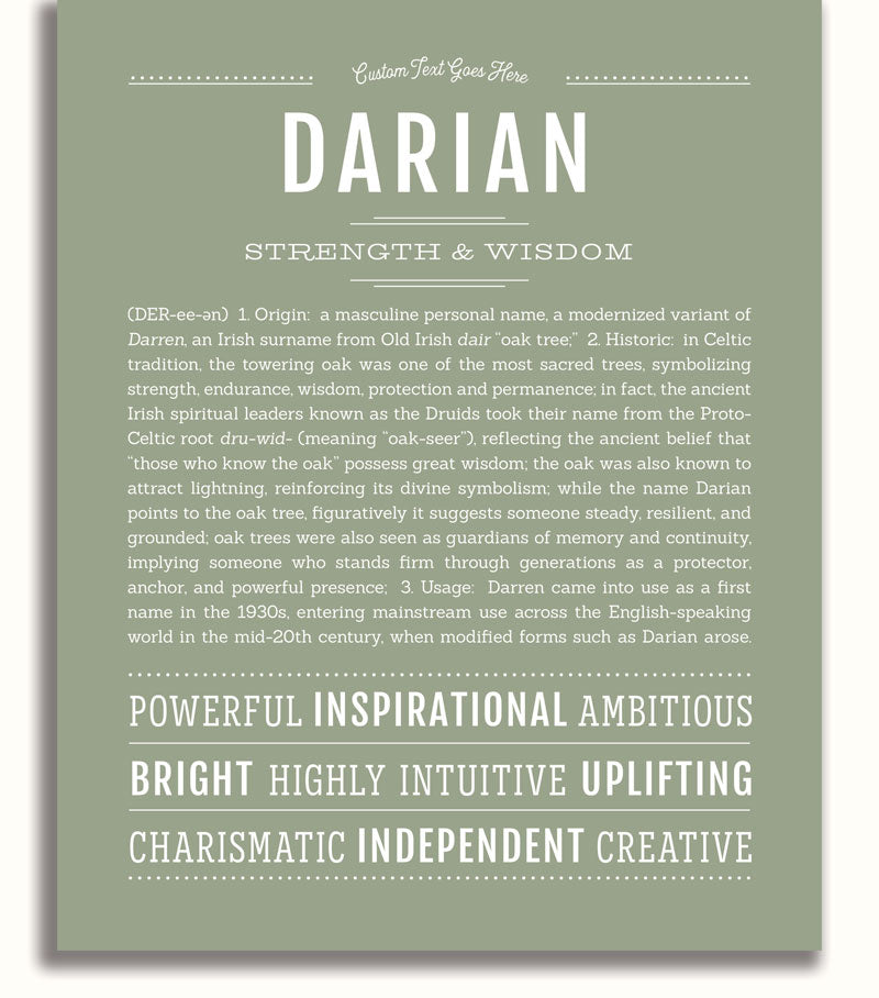 Frame Options | Sage | White Frame, Matted