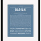 Darian | Name Art Print