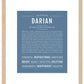 Darian | Name Art Print