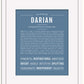 Darian | Name Art Print