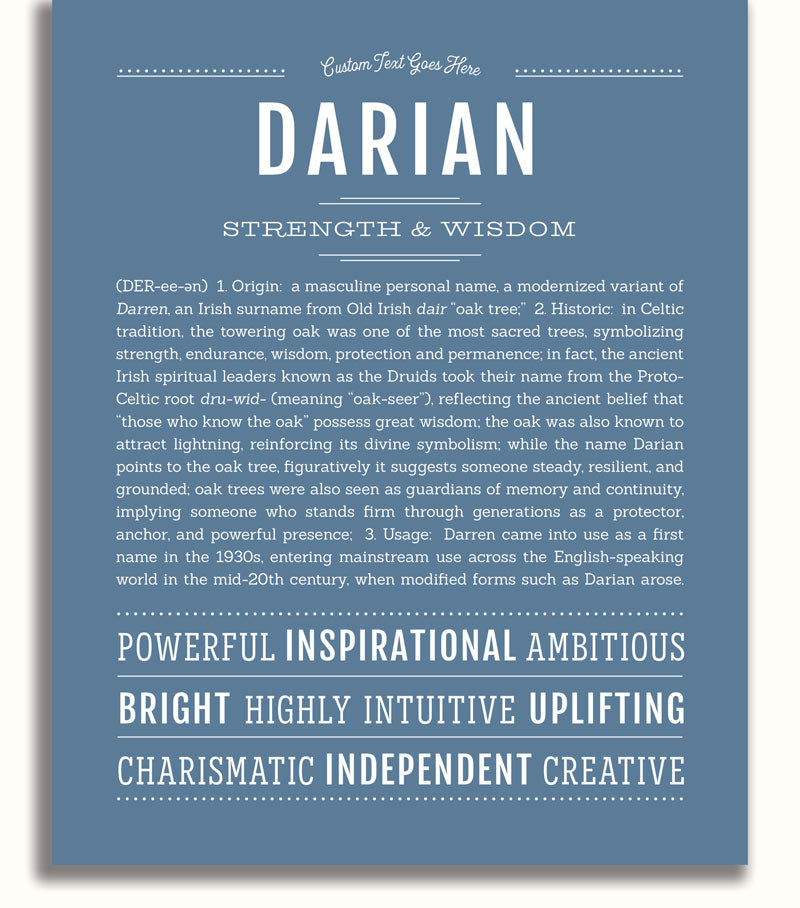 Frame Options | Steele Blue | White Frame, Matted