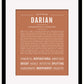 Darian | Name Art Print