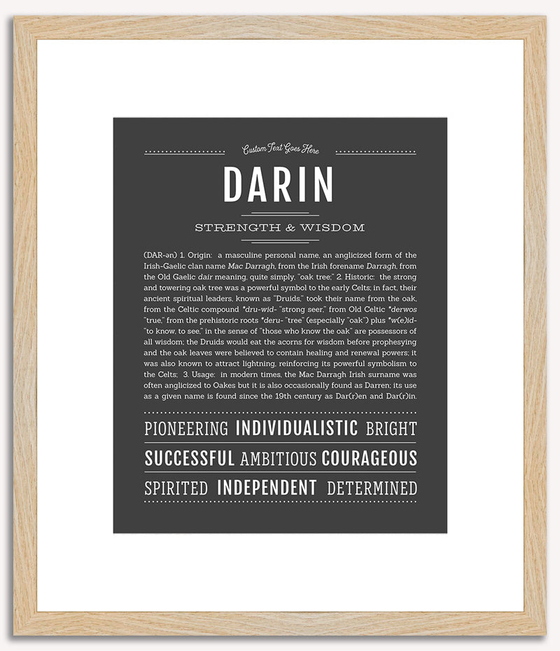 Darin | Name Art Print